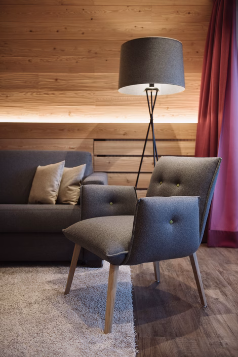 Lounge in der Natursuite